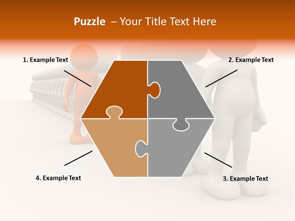Colleagues Men Employee PowerPoint Template