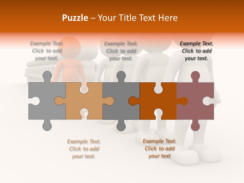 Colleagues Men Employee PowerPoint Template
