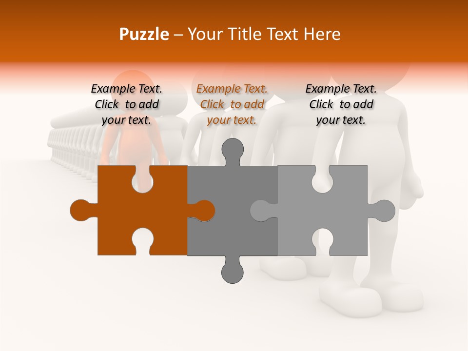 Colleagues Men Employee PowerPoint Template