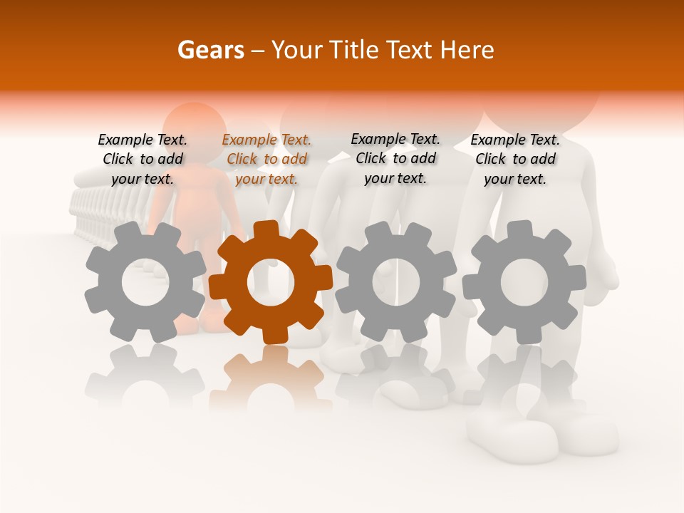 Colleagues Men Employee PowerPoint Template