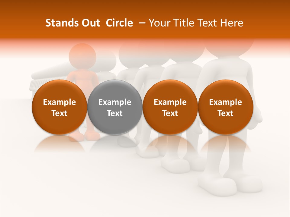 Colleagues Men Employee PowerPoint Template