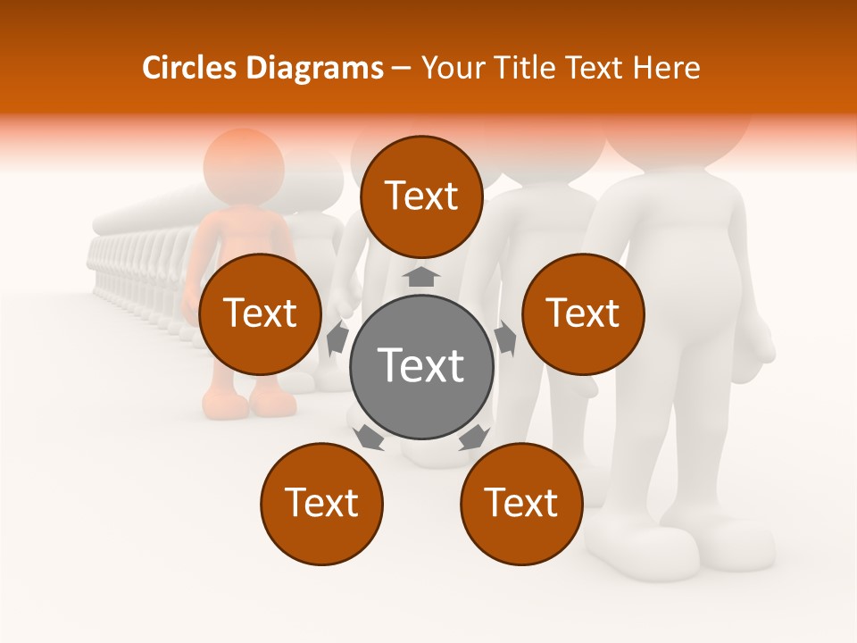 Colleagues Men Employee PowerPoint Template