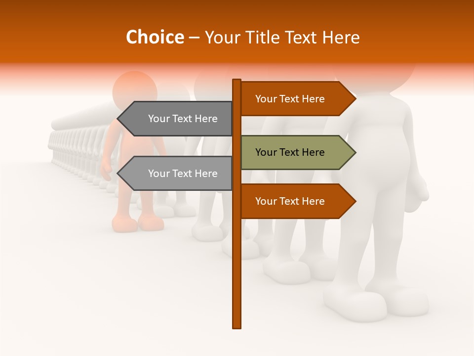 Colleagues Men Employee PowerPoint Template