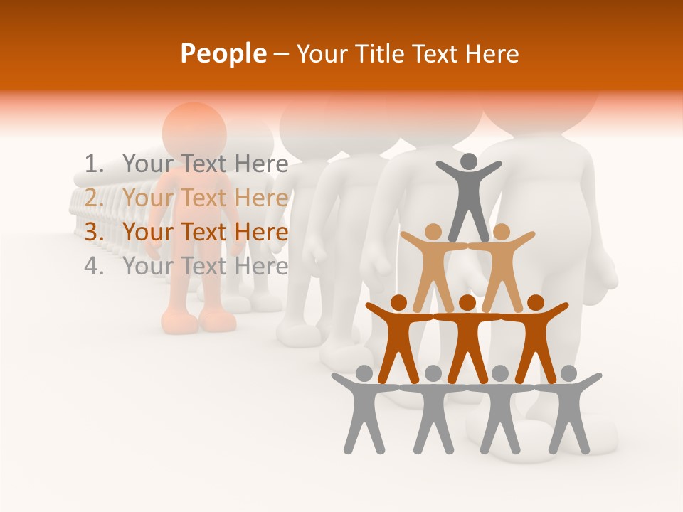 Colleagues Men Employee PowerPoint Template