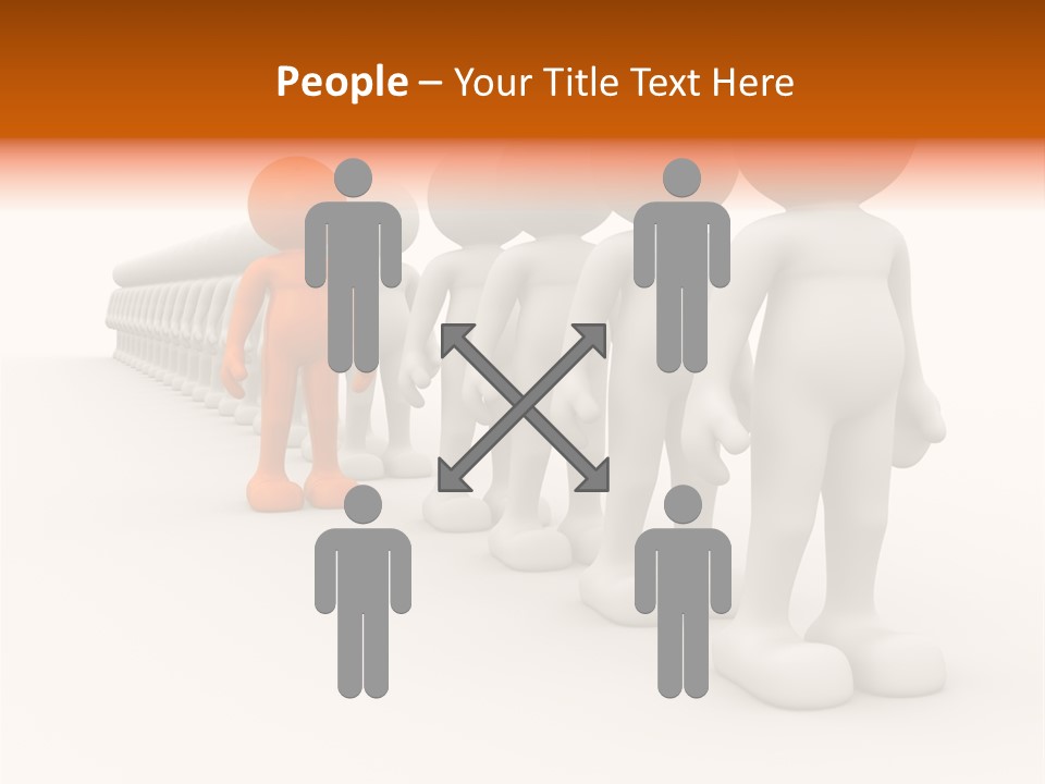 Colleagues Men Employee PowerPoint Template