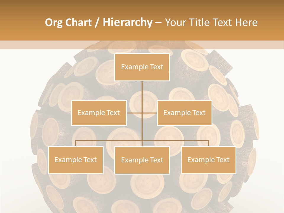 Wood Nature Isolated PowerPoint Template