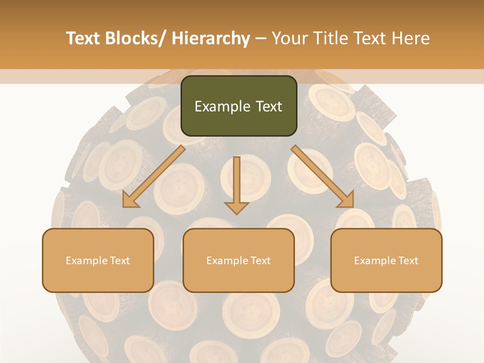 Wood Nature Isolated PowerPoint Template