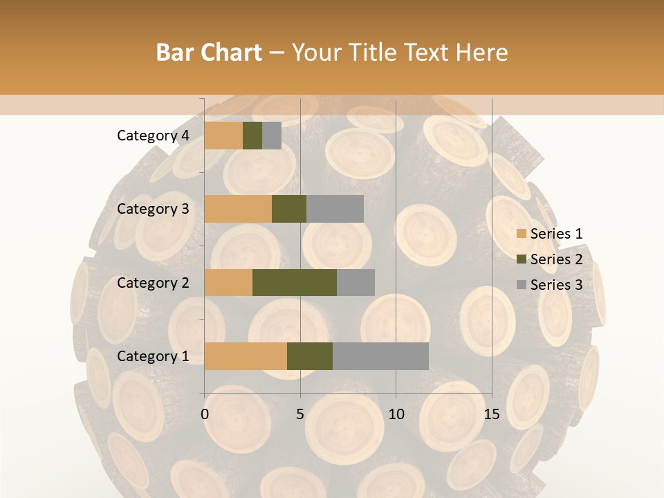 Wood Nature Isolated PowerPoint Template