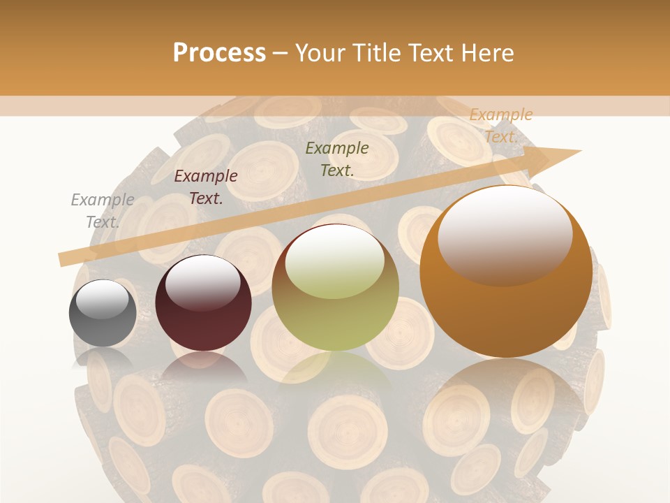 Wood Nature Isolated PowerPoint Template