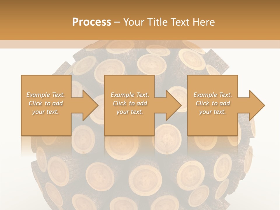 Wood Nature Isolated PowerPoint Template