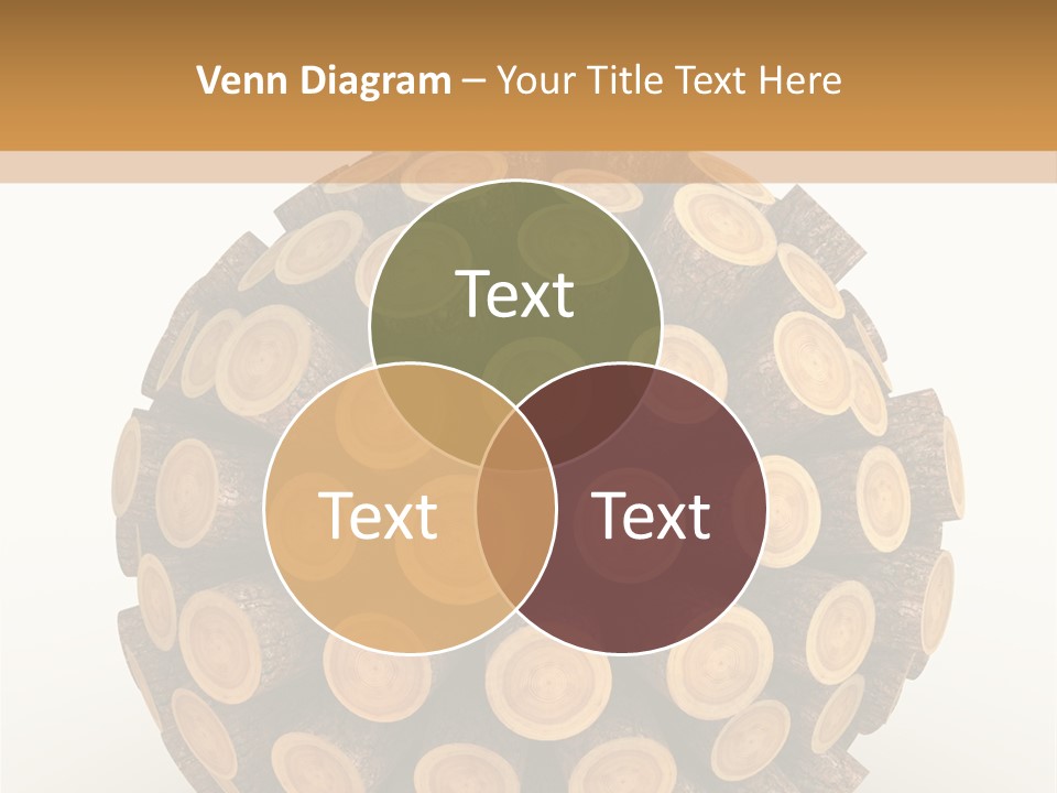 Wood Nature Isolated PowerPoint Template