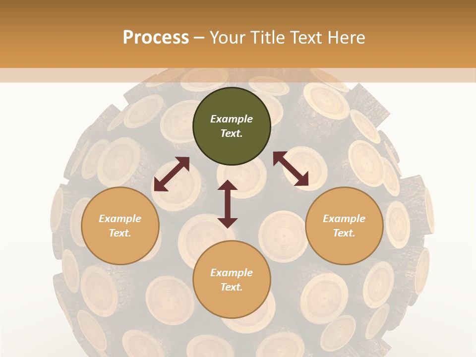Wood Nature Isolated PowerPoint Template