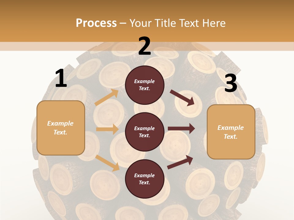 Wood Nature Isolated PowerPoint Template