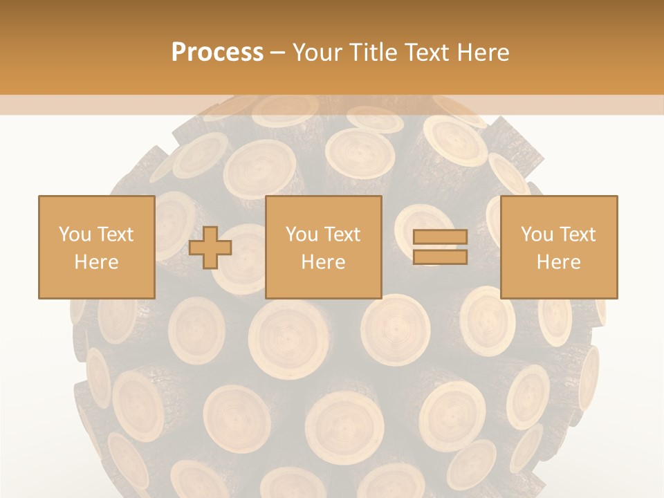 Wood Nature Isolated PowerPoint Template