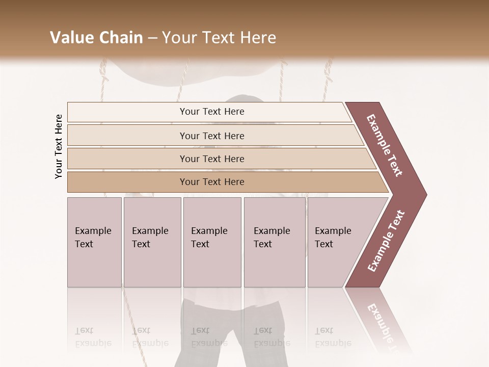 Puppet Dependence Childhood PowerPoint Template