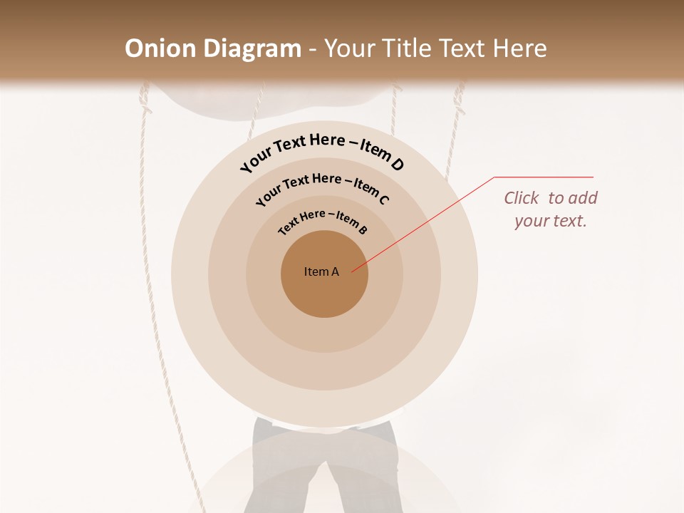 Puppet Dependence Childhood PowerPoint Template
