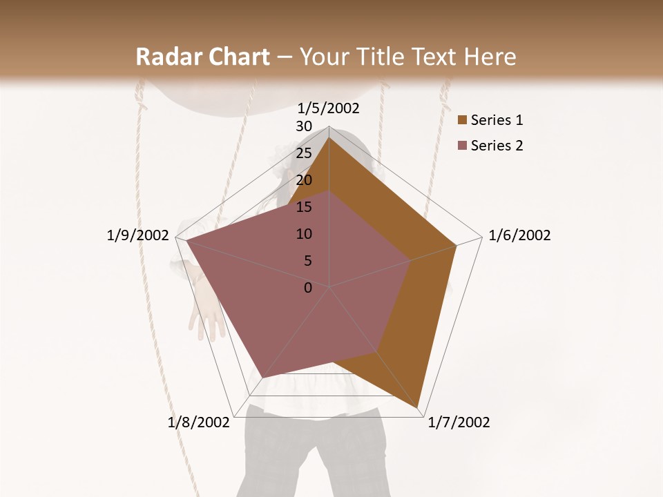 Puppet Dependence Childhood PowerPoint Template
