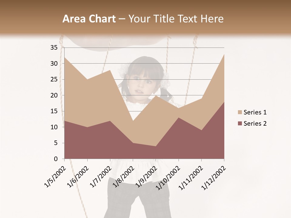 Puppet Dependence Childhood PowerPoint Template