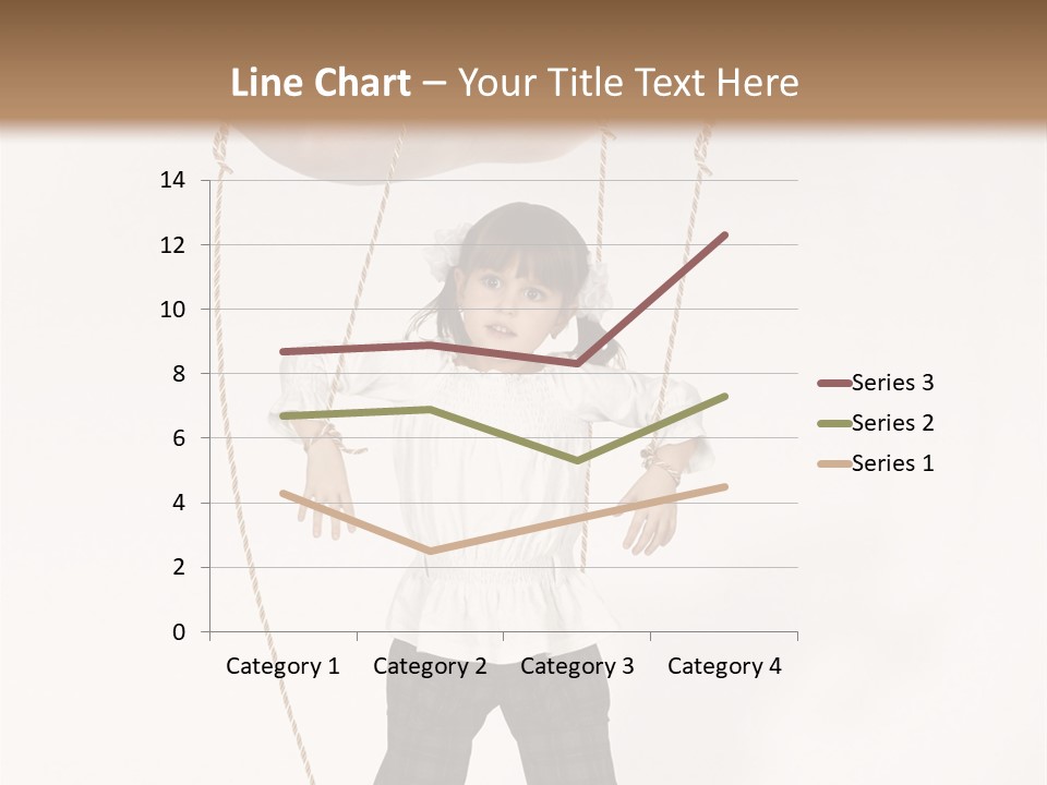 Puppet Dependence Childhood PowerPoint Template