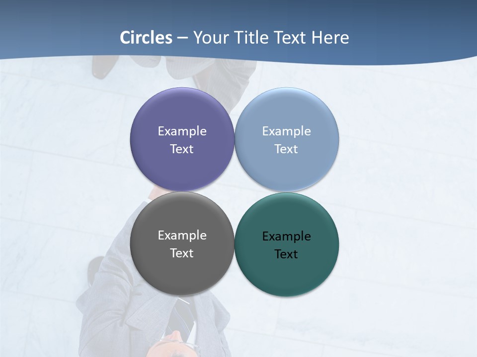 Profe Ional Together Toon PowerPoint Template