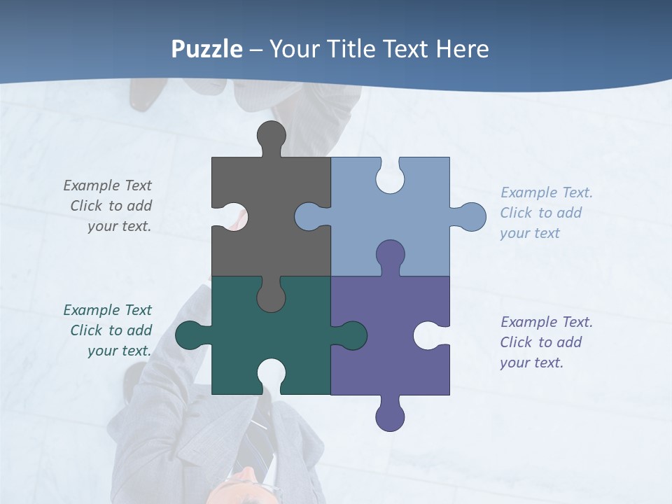 Profe Ional Together Toon PowerPoint Template