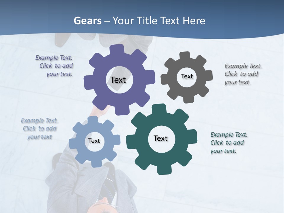 Profe Ional Together Toon PowerPoint Template