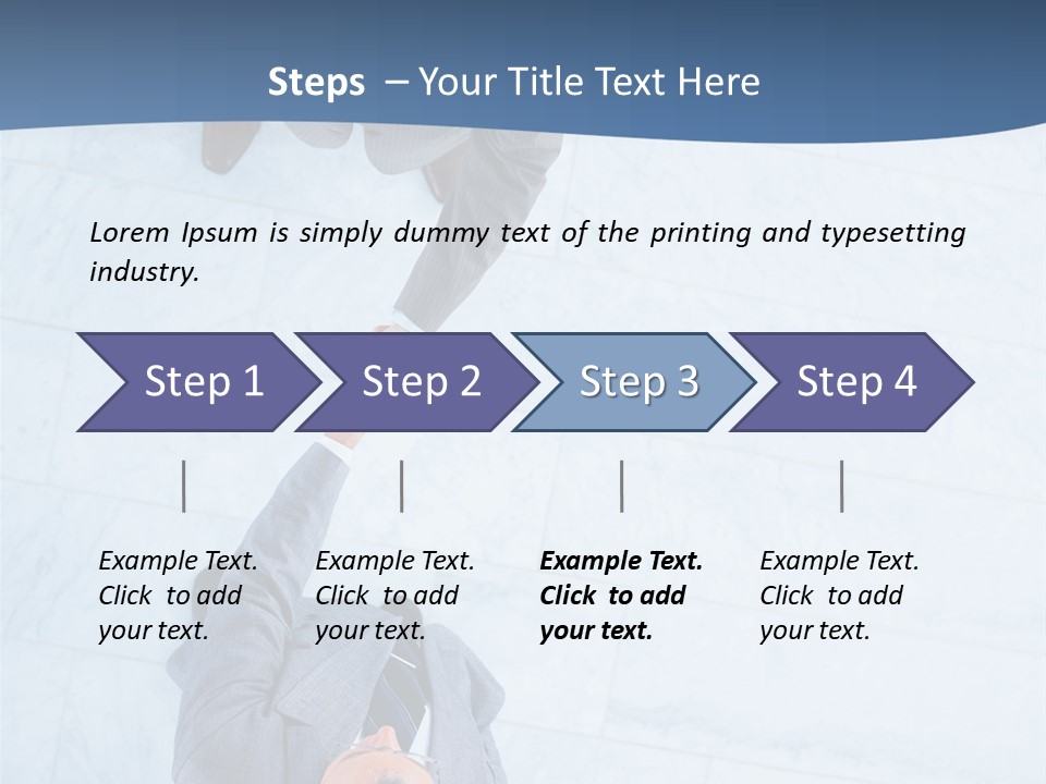 Profe Ional Together Toon PowerPoint Template