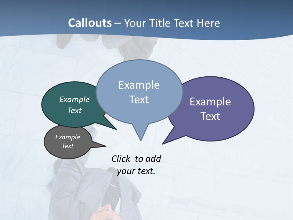 Profe Ional Together Toon PowerPoint Template