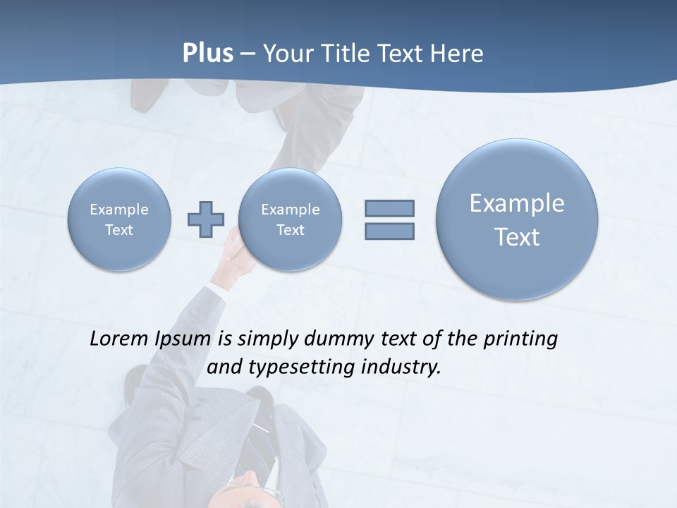 Profe Ional Together Toon PowerPoint Template
