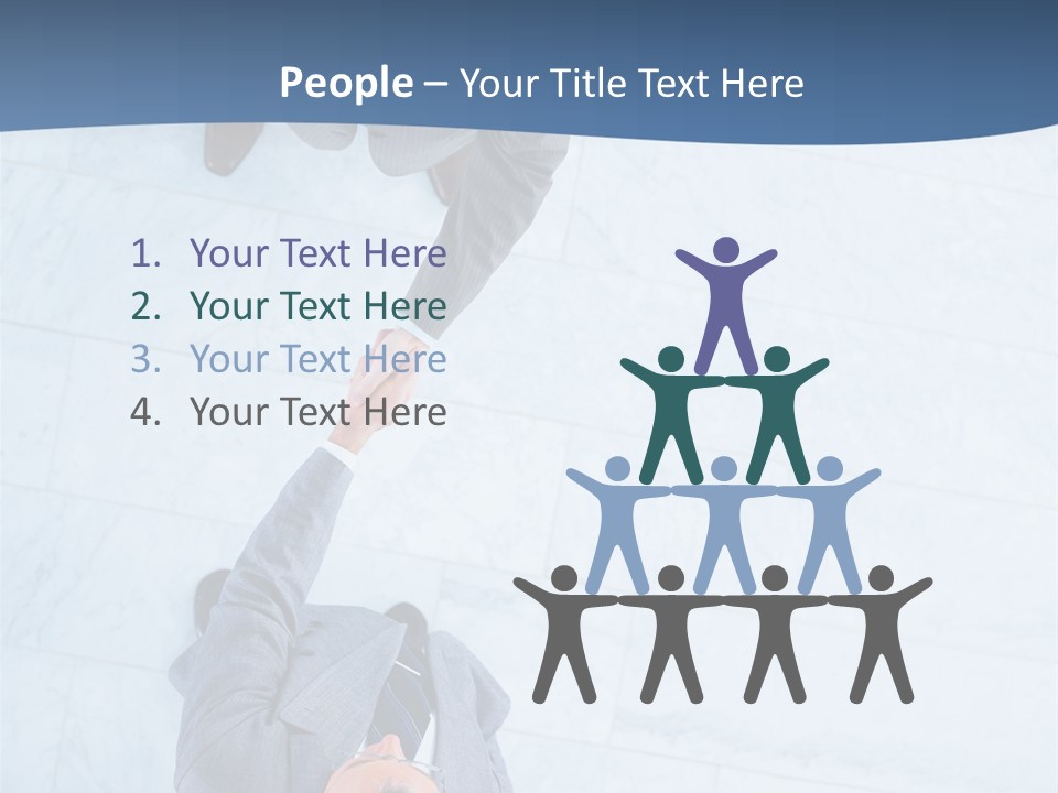 Profe Ional Together Toon PowerPoint Template