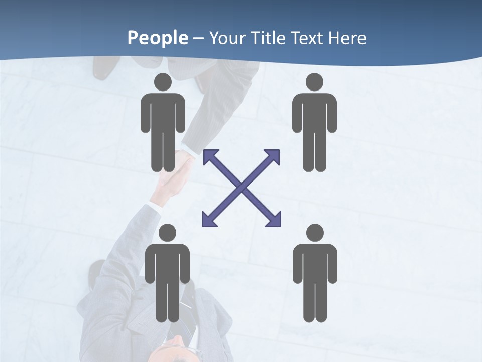 Profe Ional Together Toon PowerPoint Template