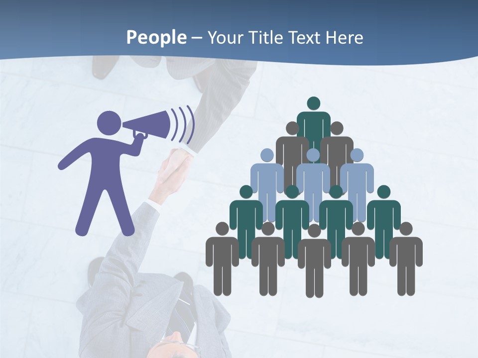 Profe Ional Together Toon PowerPoint Template