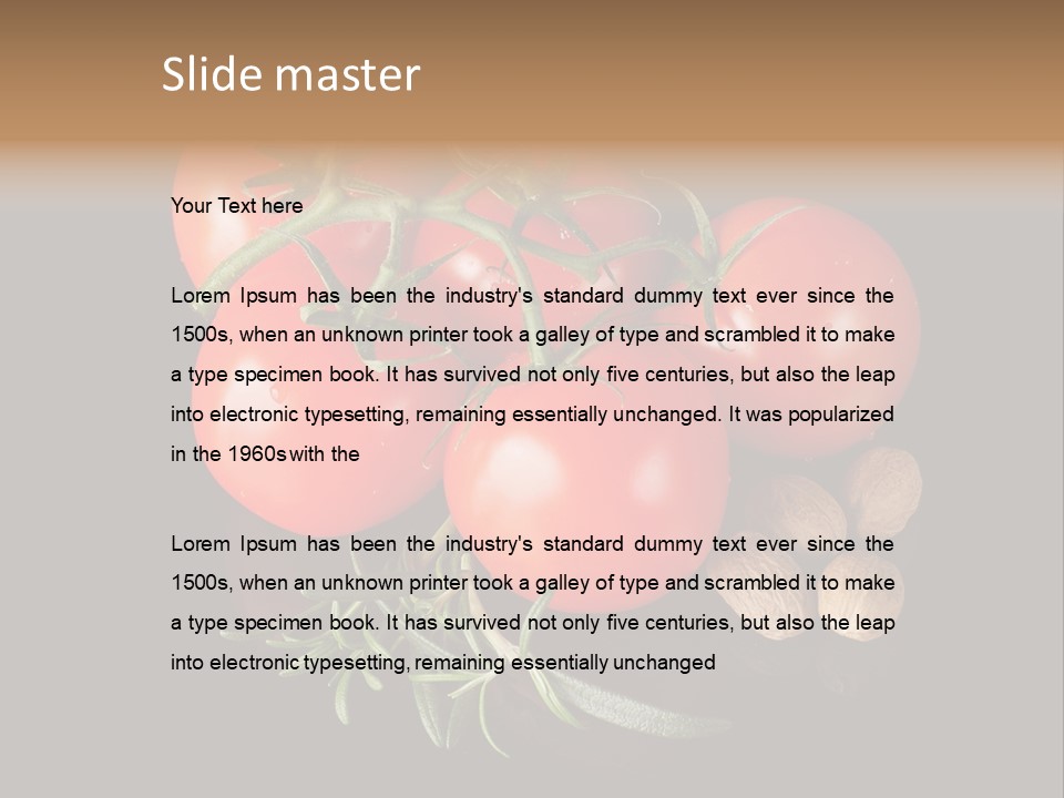 Green Pepper Living PowerPoint Template