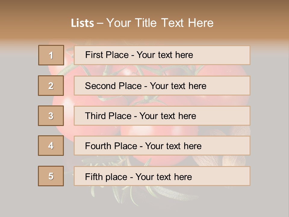 Green Pepper Living PowerPoint Template