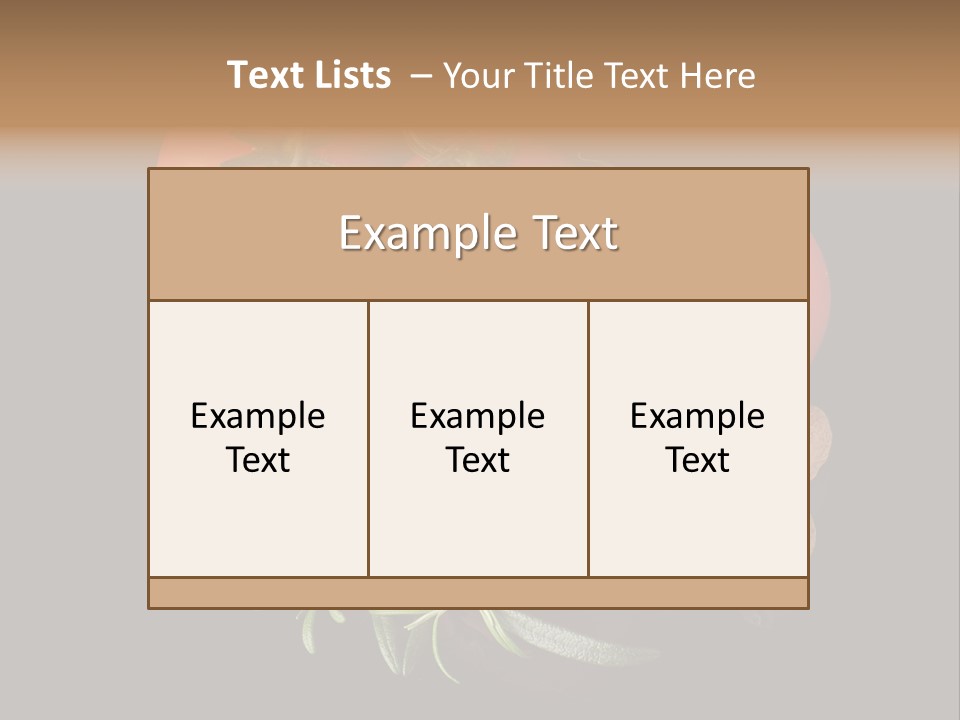 Green Pepper Living PowerPoint Template
