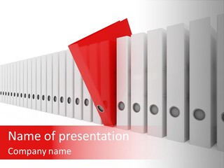 Storage File Important PowerPoint Template