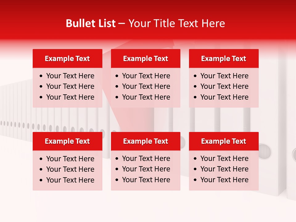 Storage File Important PowerPoint Template
