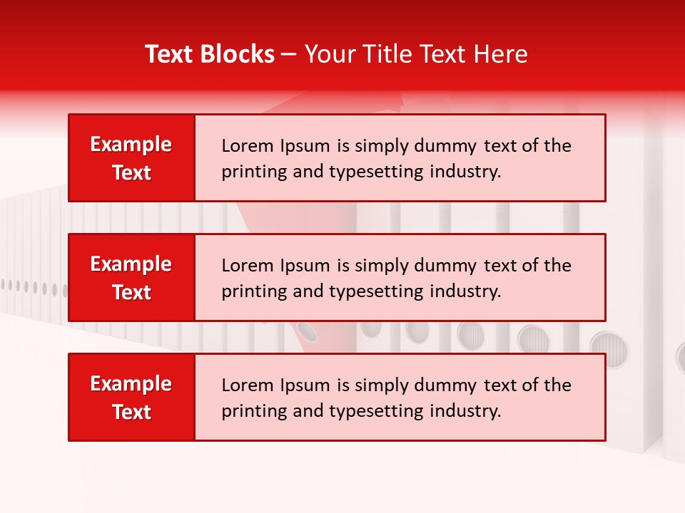 Storage File Important PowerPoint Template