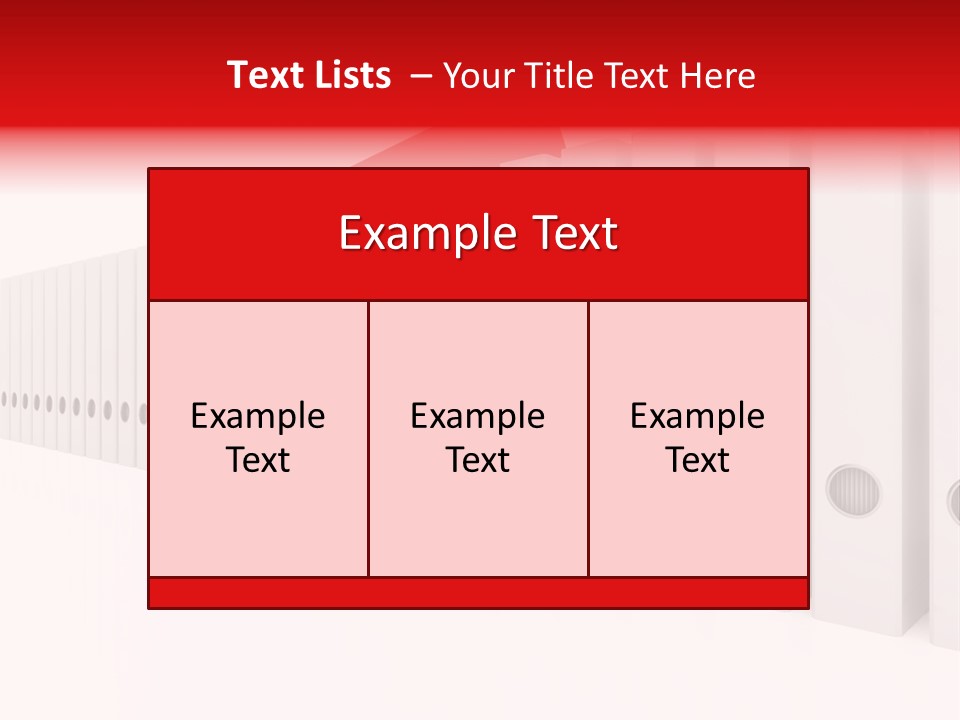 Storage File Important PowerPoint Template