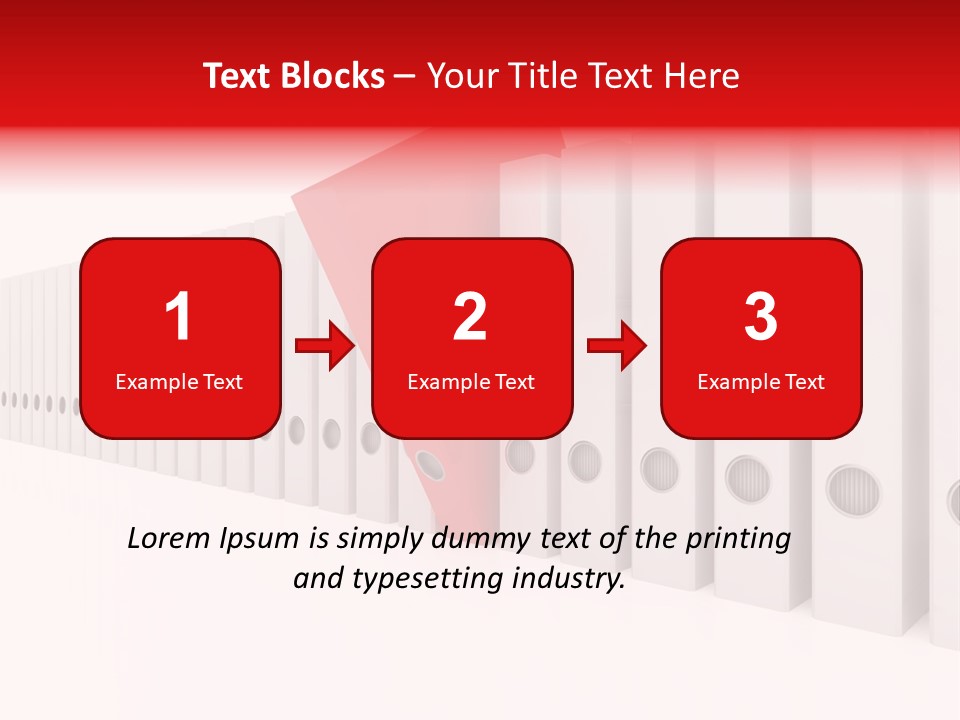 Storage File Important PowerPoint Template