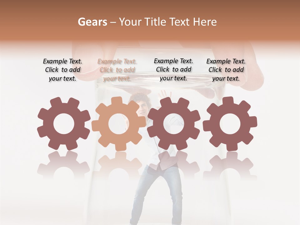 Smart Security Prisoner PowerPoint Template