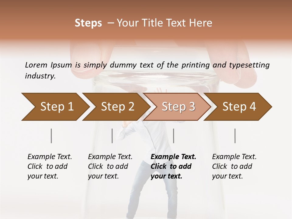 Smart Security Prisoner PowerPoint Template