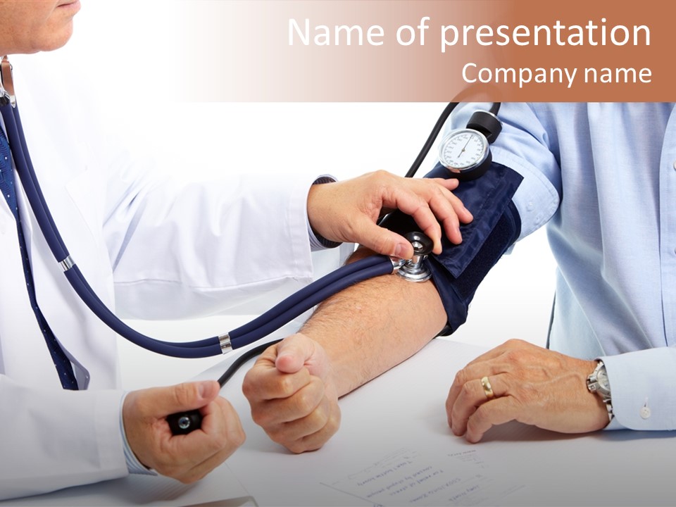 Diagnostics Measurement Medicine PowerPoint Template