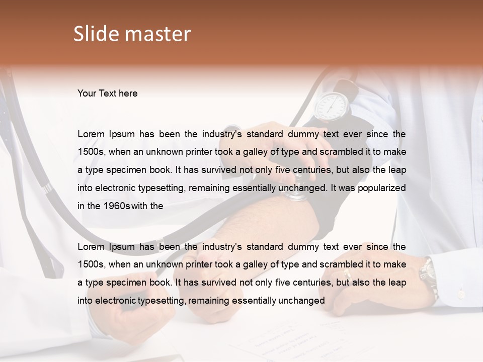 Diagnostics Measurement Medicine PowerPoint Template