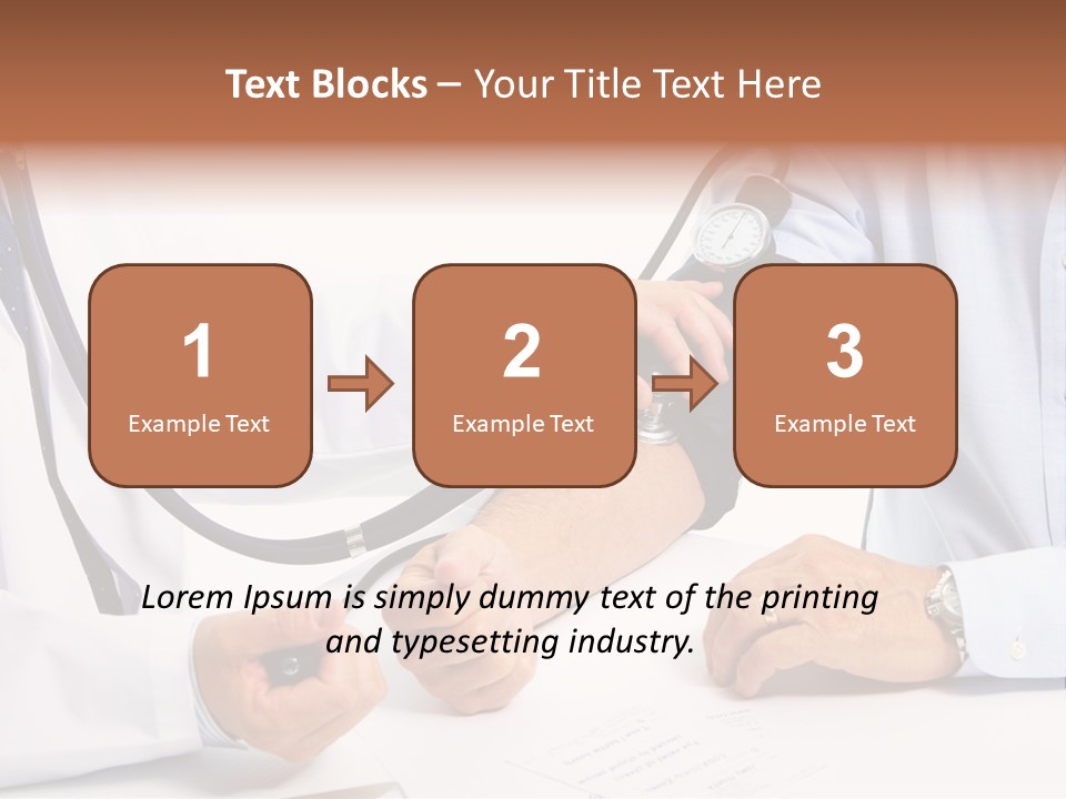 Diagnostics Measurement Medicine PowerPoint Template