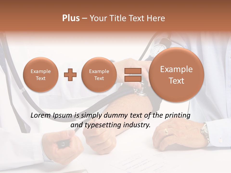 Diagnostics Measurement Medicine PowerPoint Template