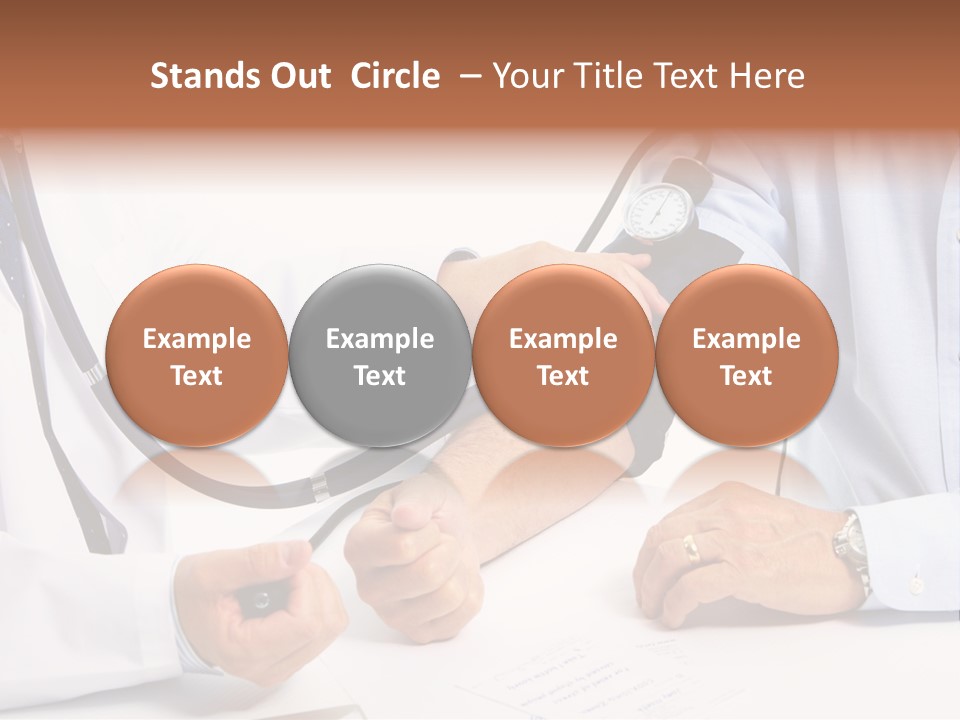 Diagnostics Measurement Medicine PowerPoint Template