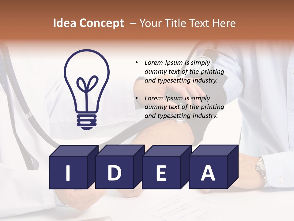 Diagnostics Measurement Medicine PowerPoint Template