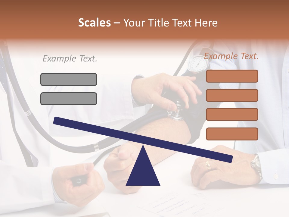 Diagnostics Measurement Medicine PowerPoint Template