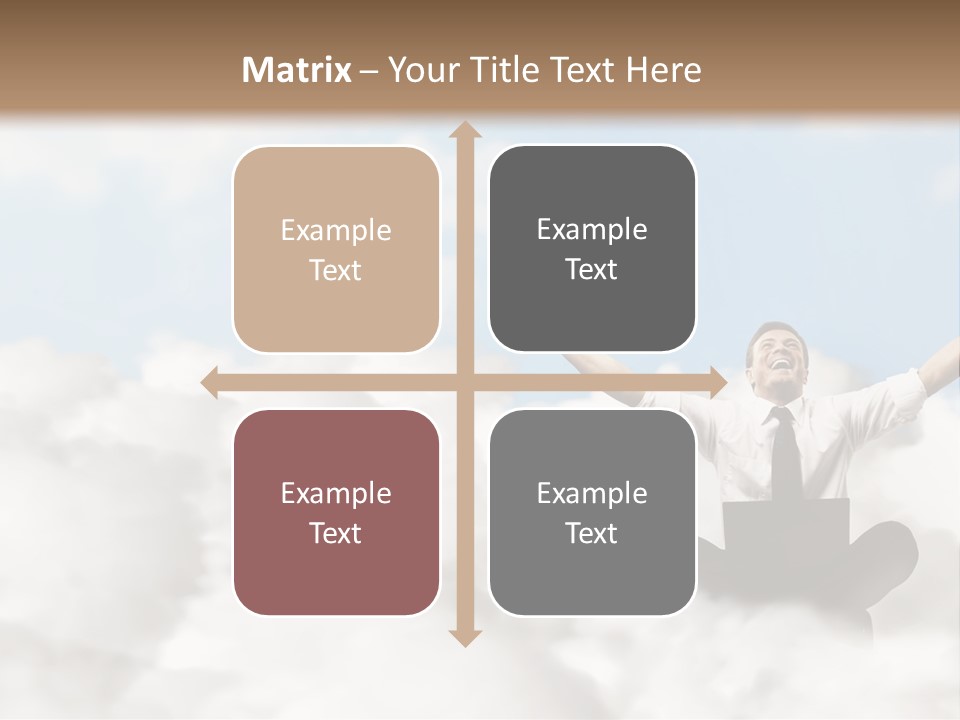 Work Outdoor Cloud PowerPoint Template